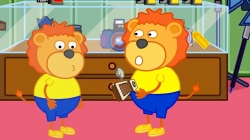 انیمیشن خانواده شیر قسمت 17 - lion family